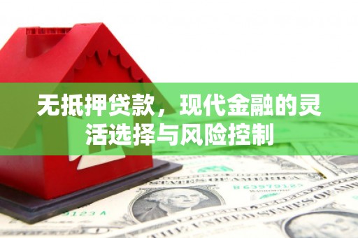 彰化无抵押贷款，现代金融的灵活选择与风险控制
