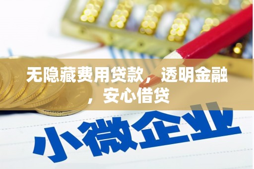 彰化无隐藏费用贷款，透明金融，安心借贷