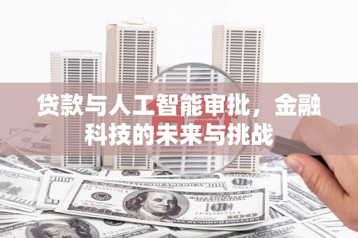 彰化贷款与人工智能审批，金融科技的未来与挑战