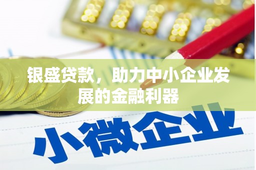 彰化银盛贷款，助力中小企业发展的金融利器
